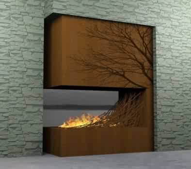 Unique-Wall-Fireplace