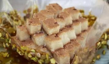 طريقة عمل البسبوسة