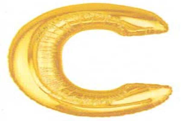 حرف c على شكل موزة