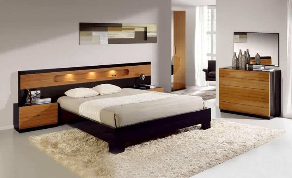ديكور غرف نوم خشبي