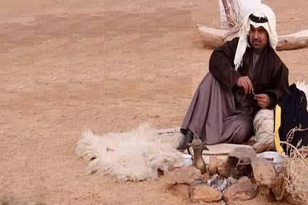 راشد الماجد في الصحراء