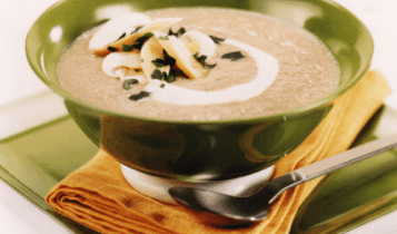 شوربة المشروم الايطالية Mushroom Italian