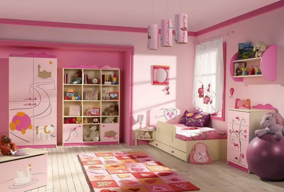ديكور غرف نوم بنات Decor Girls Rooms