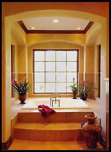 ديكور حمام بسيط