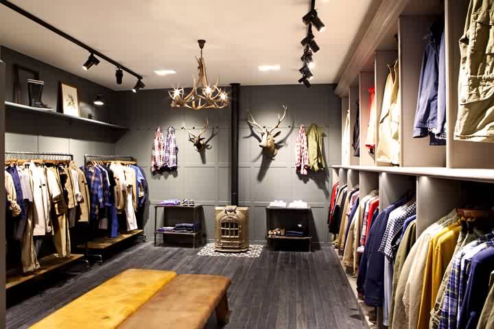 ديكور لمحل ملابس شك