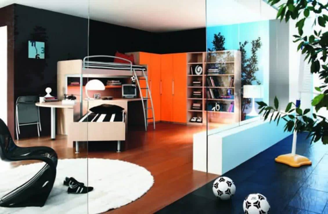 ديكور غرف شباب Decor youth rooms غرفة شيك