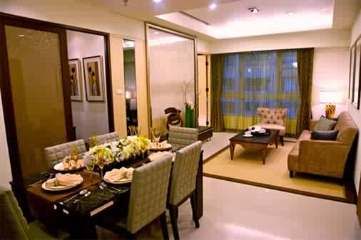 جميل ان تضعي غرفة السفرة مع غرفة المعيشة 