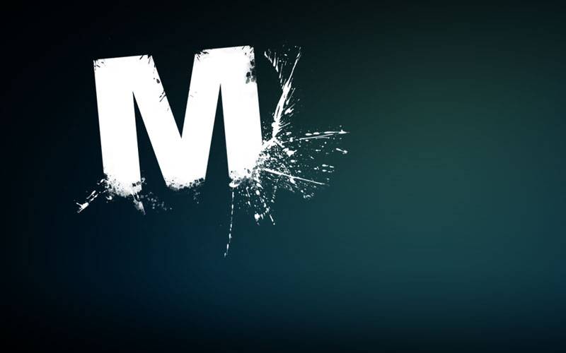 صورة حرف m