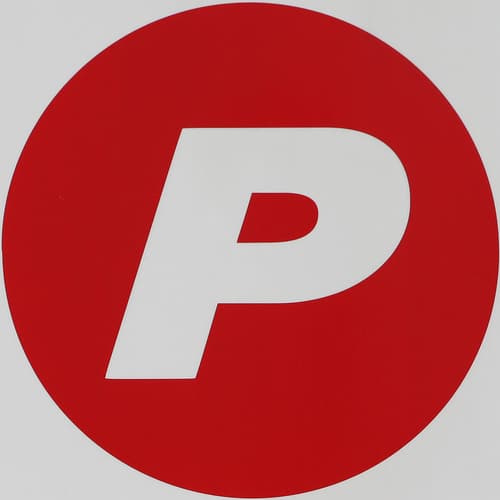 حرف P بخطوط مختلفة