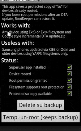 OTA RootKeeper