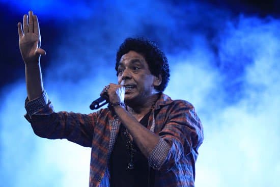 احدى حفلات النجم محمد منير