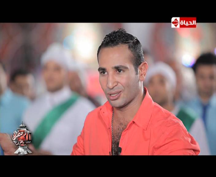 احمد سعد فى البرنامج مع سعد الصغير