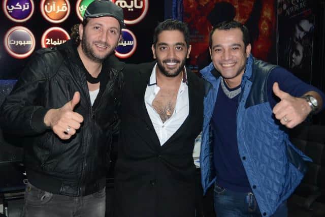 احمد فلوكس فى احدى المهرجنات