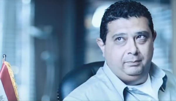 النجم ماجد الكدوانى فى احدى افلامة