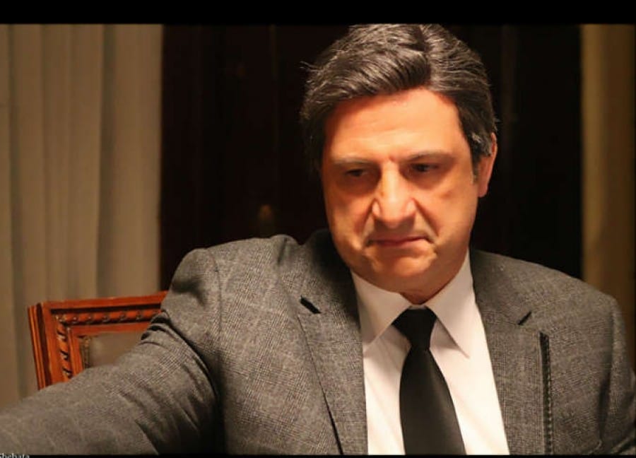 خالد الصاوى فى احدى مسلسلاتة