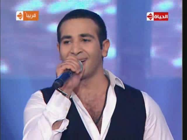 صور للنجم احمد سعد فى احدى حفلاتة