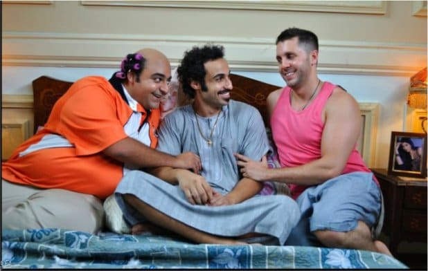 صورة للفنان هشام ماجد فى احدى افلامة