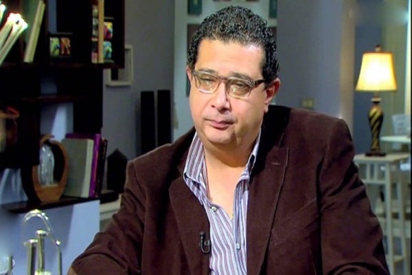 صورة للنجم ماجد الكدوانى فى احدى البرامج