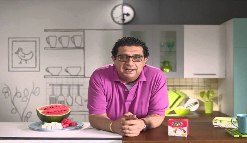 صورة ماجد الكدوانى من إعلان