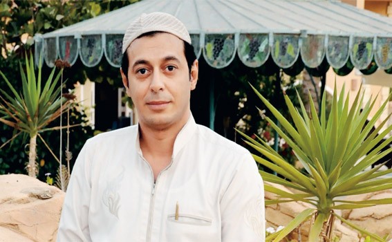 صورة من احدى مسلسلات الفنان مصطفى شعبان