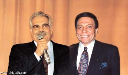 عمر الشريف مع عادل امام