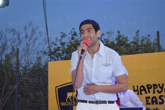 محمد كيلانى فى حفلة من احدى حفلاتة