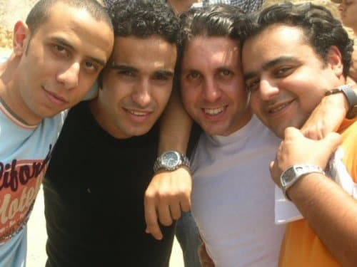 هشام ماجد مع اصحابة احمد فهمى وشيكو