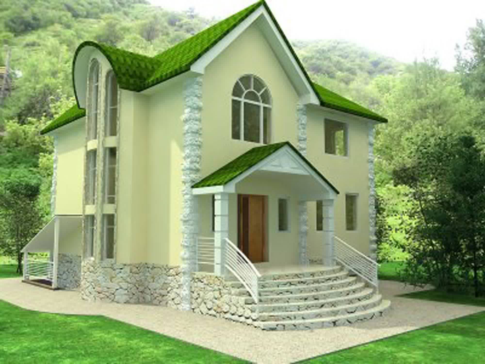 ديكور جميل بألوان الخضرة