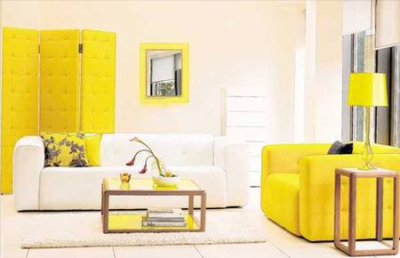 ديكور اصفر Decorative yellow