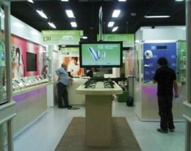 ديكور محل جوالات Decor shop mobiles