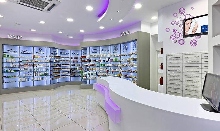 اجمل ديكور صيدليه