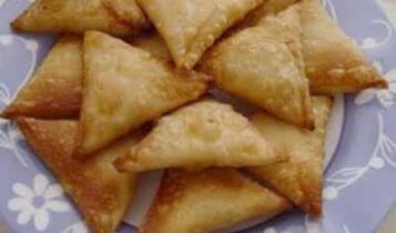 السمبوسة بالجبنة