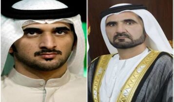 حاكم دبي ونجله