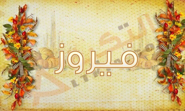 معنى اسم فيروز