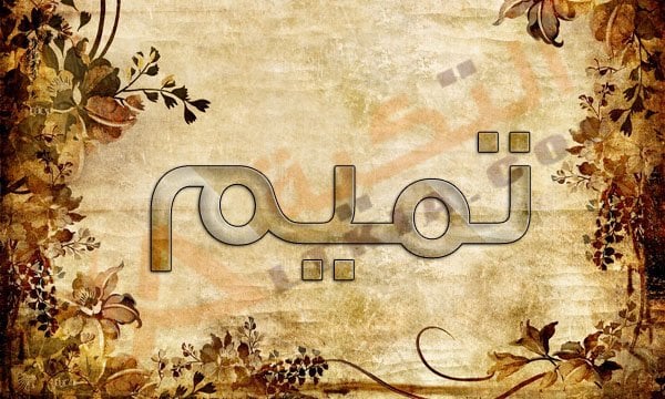 اسم تميم