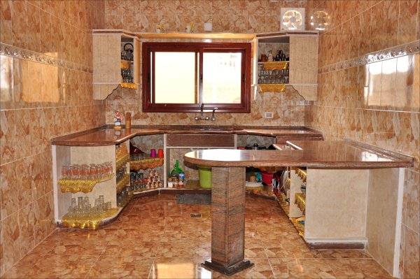 طرق تنظيف رخام المطبخ