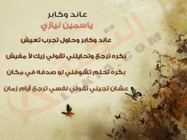 أغنية عاند وكابر