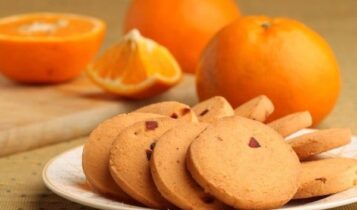 طريقة عمل بسكويت بالبرتقال