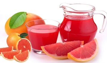طريقة عمل عصير الجريب فروت بالبرتقال