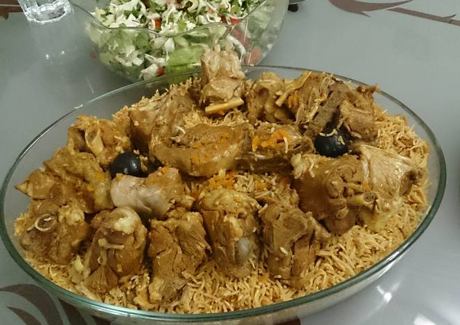 طريقة عمل كبسة اللحم