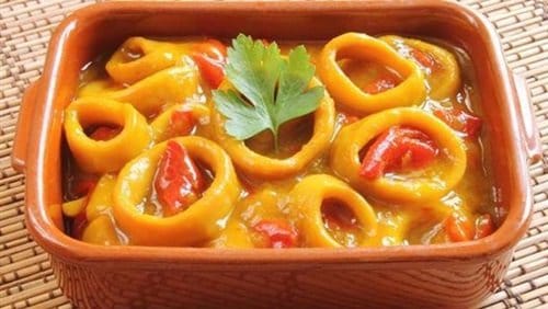 طريقة عمل طاجن الكاليمارى