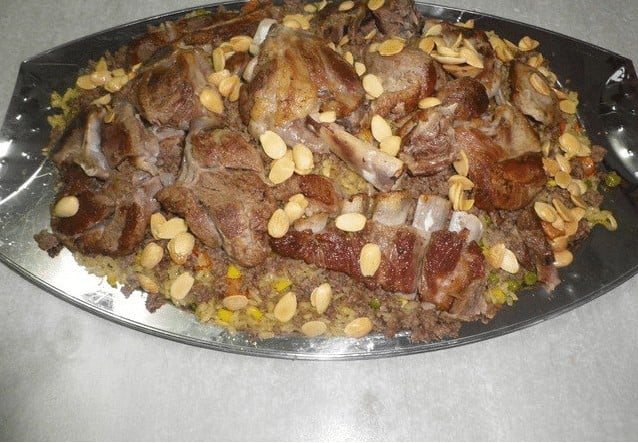 طريقة عمل الأوزي باللحم