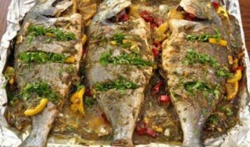 طريقة عمل صينية السمك البلطي في الفرن