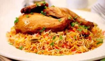 طريقة عمل الأرز البسمتي بالدجاج