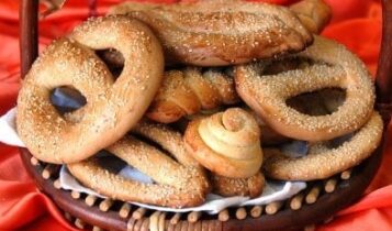 السميط بالسمسم