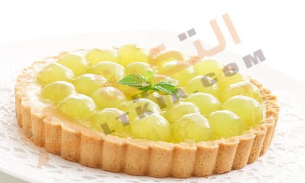 طريقة عمل تارت الكاسترد بالعنب