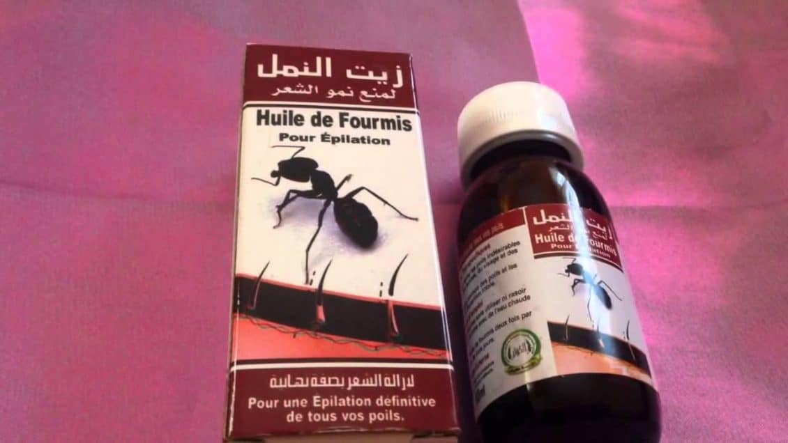 فوائد زيت النمل