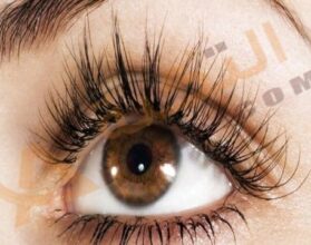 تطويل الرموش