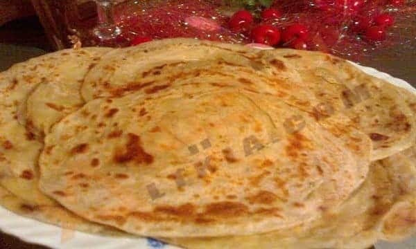 طريقة عمل خبز الشباتي بالبطاطس
