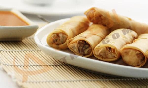 طريقة عمل سبرينغ رول السمك